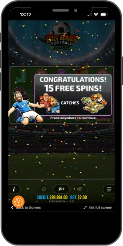 Big Bass Football Bonanza Win